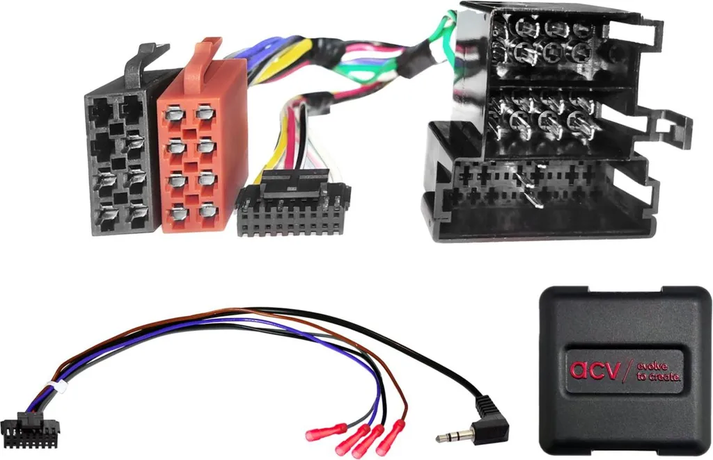 Adaptateur commande au volant Nissan Micra K12 Note E11 ISO Multilead