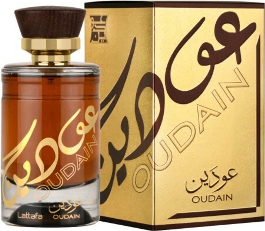 Lattafa Oudain Eau de Parfum 100 ml - Parfum Oriental Mixte Intense