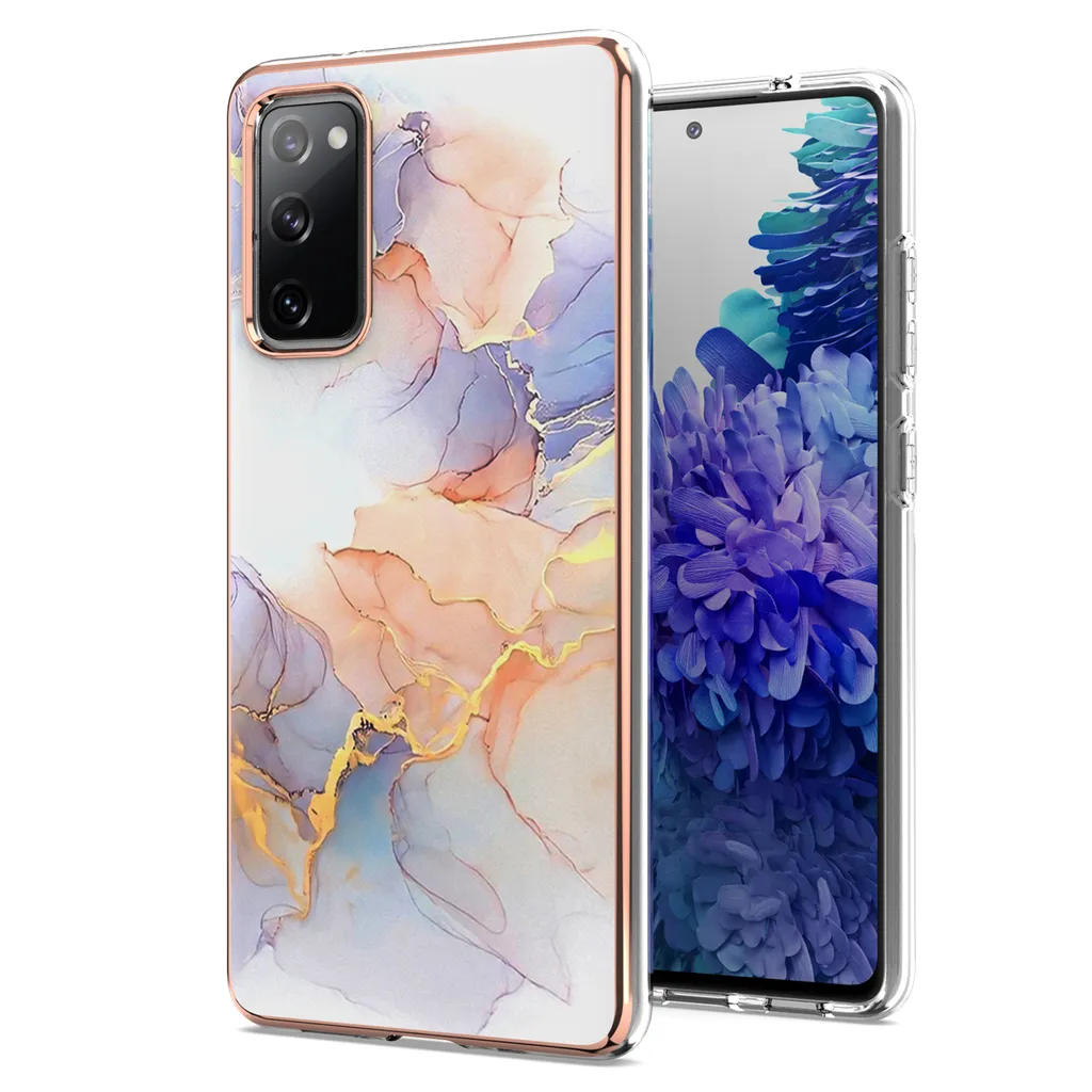 Cover Samsung S20 FE Bianca Chic - Custodia Silicone Antiurto