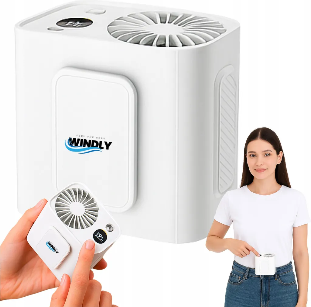 Ventilateur de ceinture silencieux sans fil USB à haute autonomie