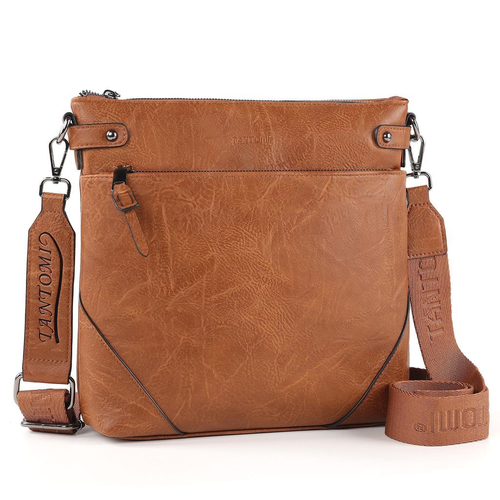 Damen Umhängetasche, Mittelgroß Handtasche Damen mit Produktbild 