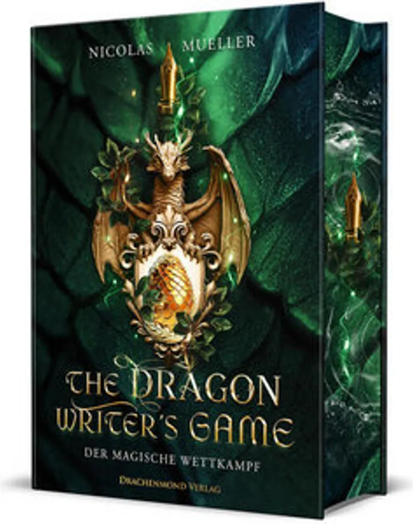 The Dragon Writer's Game : Jeu de cartes narratif avec figurines dragon