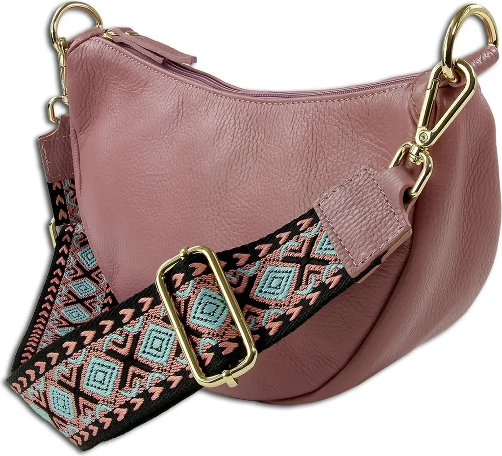 Sac en cuir rose Toscanto OTT823BA : fini les sacs lourds et encombrants