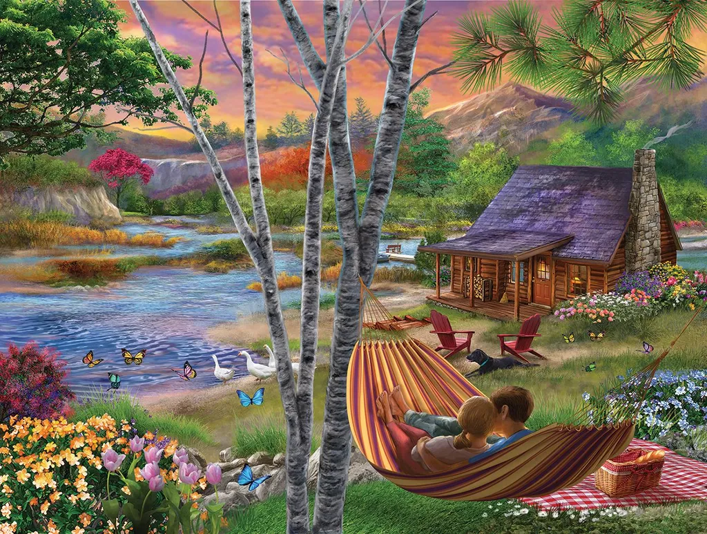 Puzzle 1000 pièces anti-stress - Finis les pièces manquantes SunsOut