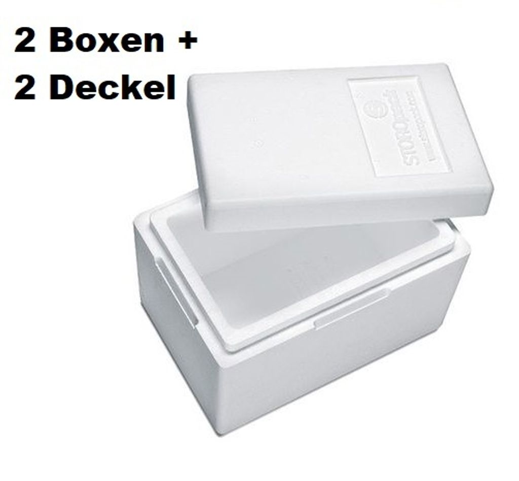 2x STOROPACK Isolierbox + Deckel