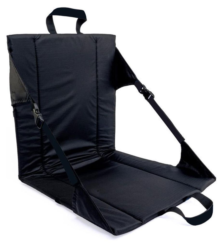 Outdoor-Sitzkissen mit Rückenlehne und Griff, wasserdichtes Sitzkissen aus Oxford-Gewebe, ideal für Camping, Wandern, Rucksackreisen, Angeln, Sta...