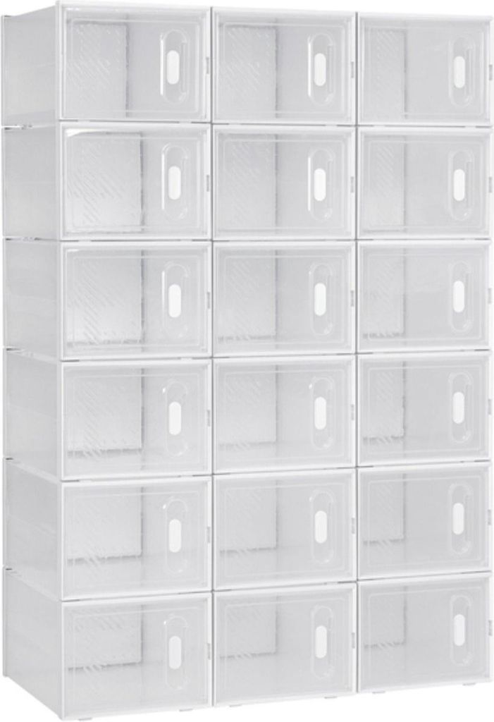 Schuhbox – Transparent – 18 Stück – Sneakerbox – Produktbild 