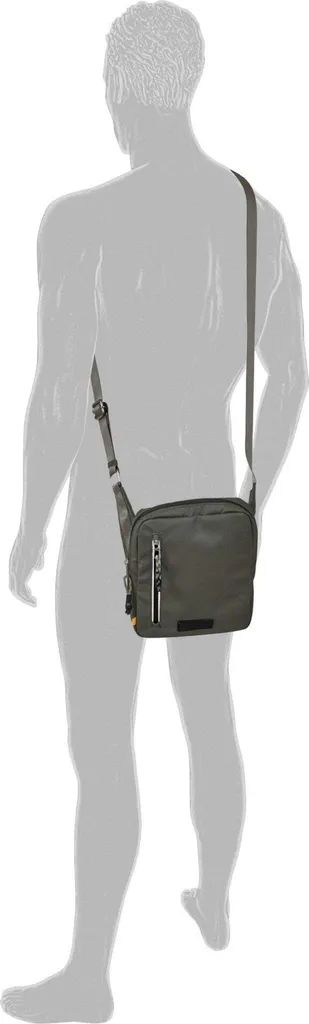 Sacoche Homme pour Randonnée et Ville Camel Active Explore Kaki Nylon