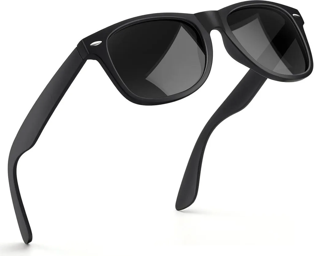 Lunettes de soleil rétro polarisées pour conduite et activités plein air