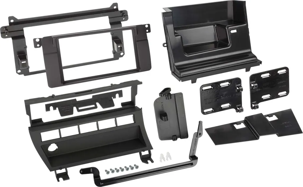 Façade 2-DIN BMW Série 3 E46 : fixez votre autoradio sans interstices
