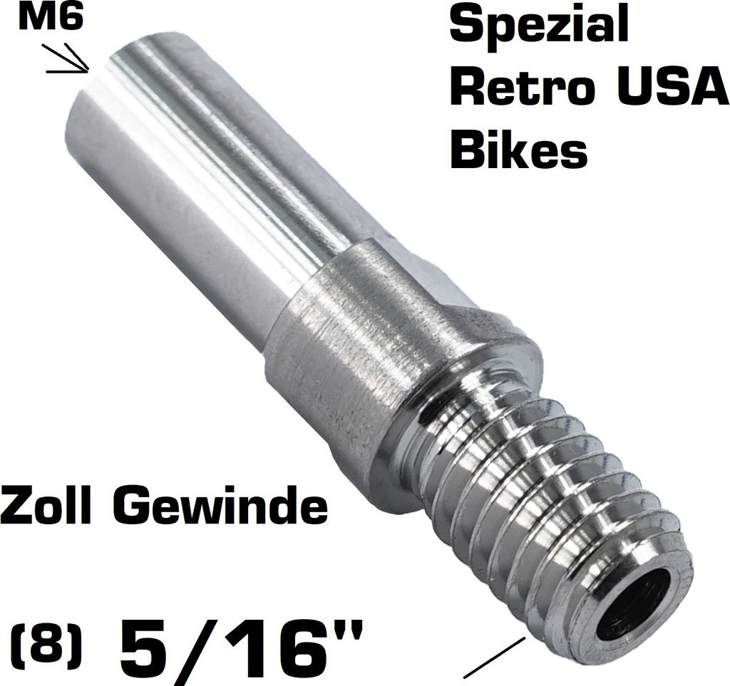 Titan 8 5/16" Cantisockel Gabel Rahmen Klein Cannondale