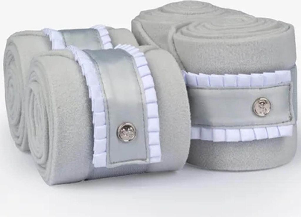 PS of Sweden Bandagen Ruffle Pearl FS 2024 Polos Ice Grey Full