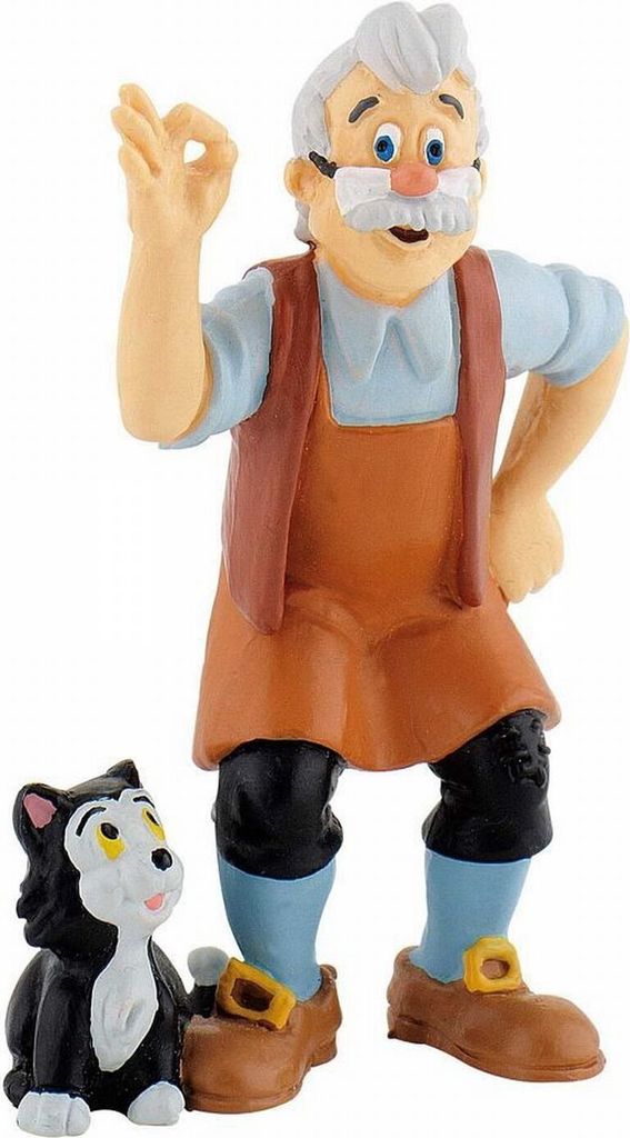 BULLYLAND Disney – Meister Gepetto, 3 Jahr(e), Mehrfarbig, Polyvinylchlorid (PVC)