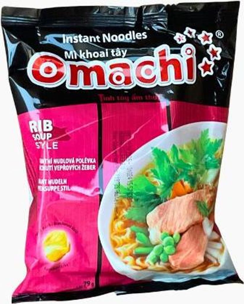 OMACHI Potato Noodles Braised Pork Rib 79g
