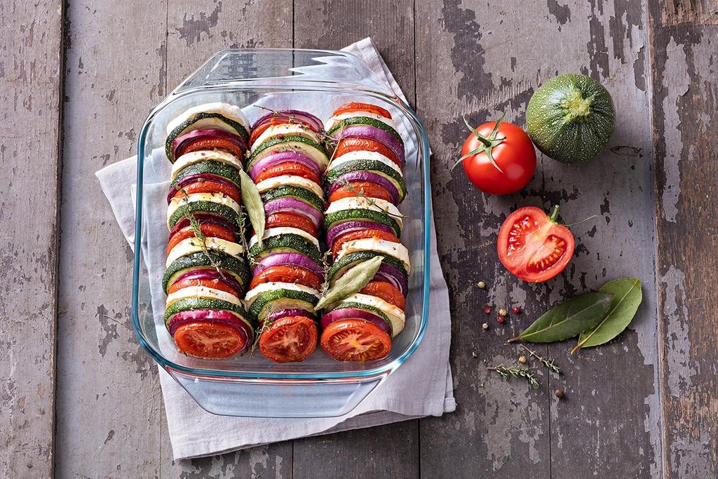 Backform aus Glas Transparent 6 x 35 x 23 cm