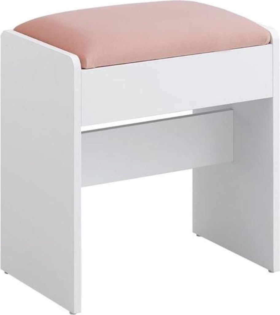 Tabouret/chaise VELVET pour coiffeuse, 45x45x28,6cm, Image du produit 