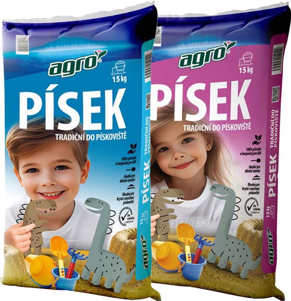 Písek tradiční do pískoviště AGRO 15 kg Obrázek produktu 