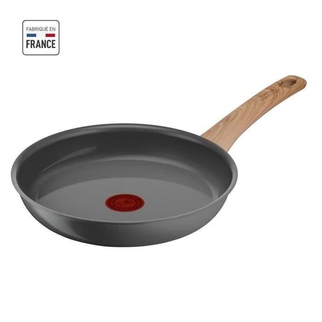 Tefal Poele 24 cm, Induktion, Nicht -Schichtkeramik -Reverse, Recycling, gesunde Küche, Herstellung in Frankreich, Renew C4250413