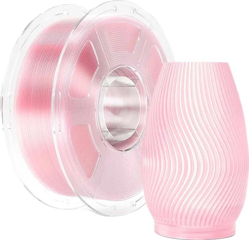 Filament PLA Rose Pâle 1,75mm pour Impression 3D Haute Vitesse 1kg