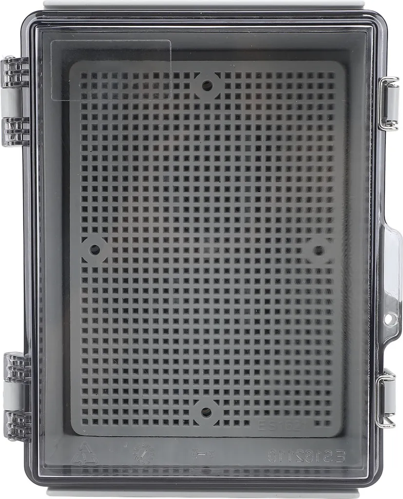 Boîte de jonction électrique IP67 avec couvercle transparent 200x150mm