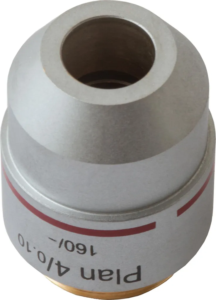 Objectif de microscope 4x Plan Achromatique Levenhuk MED série 76068 - 4