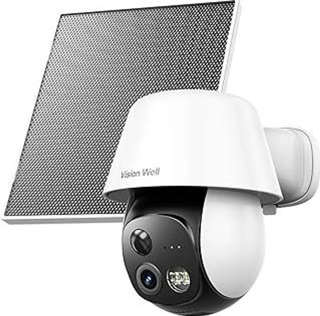 Vision Well 2K Solare: Proteggi la tua Famiglia con Sorveglianza 360°