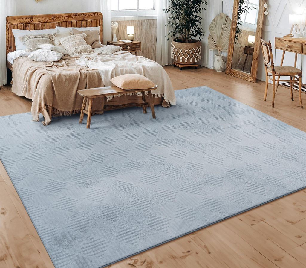 Tapis de salon Chambre à coucher Motif scandinave boho Image du produit 