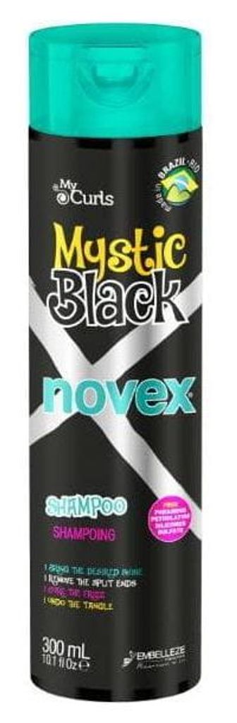 Novex Santo Black Poderoso Shampoo 300ml Mystic Black