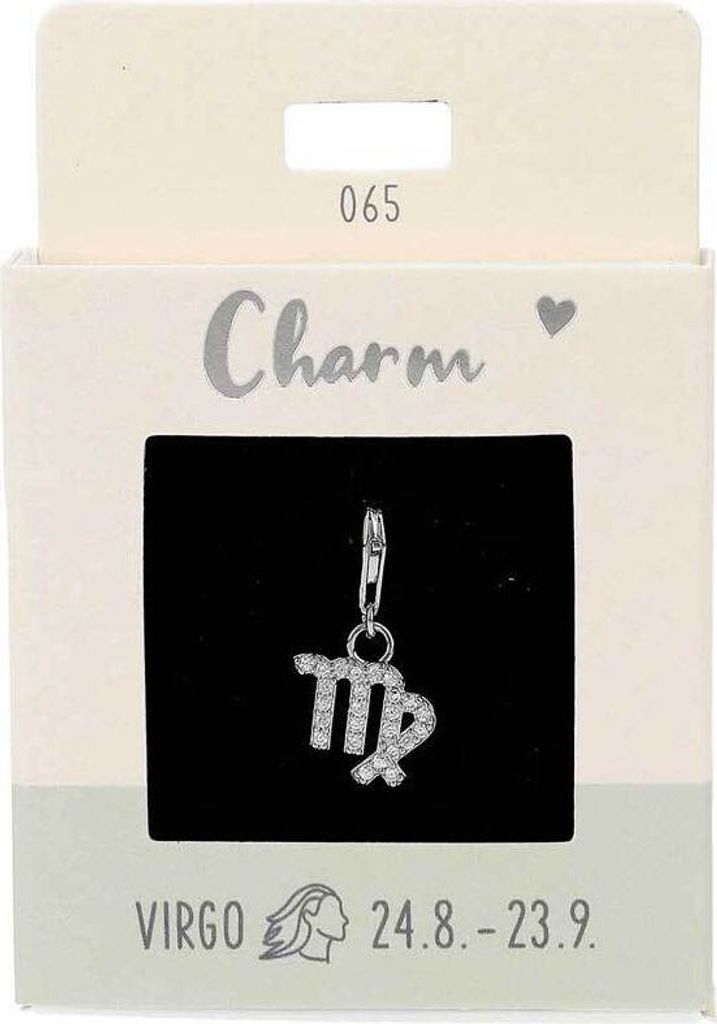 DEPESCHE Charm Express yourself Jungfrau silber