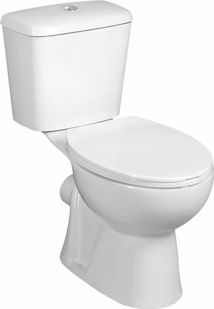 JOSE WC Combinato Bianco: Water con Bidet Integrato e Scarico Orizzontale