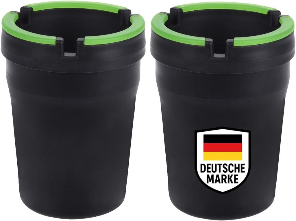 mucHome 2er Set Aschenbecher Ø 8 cm für draußen - Produktbild 