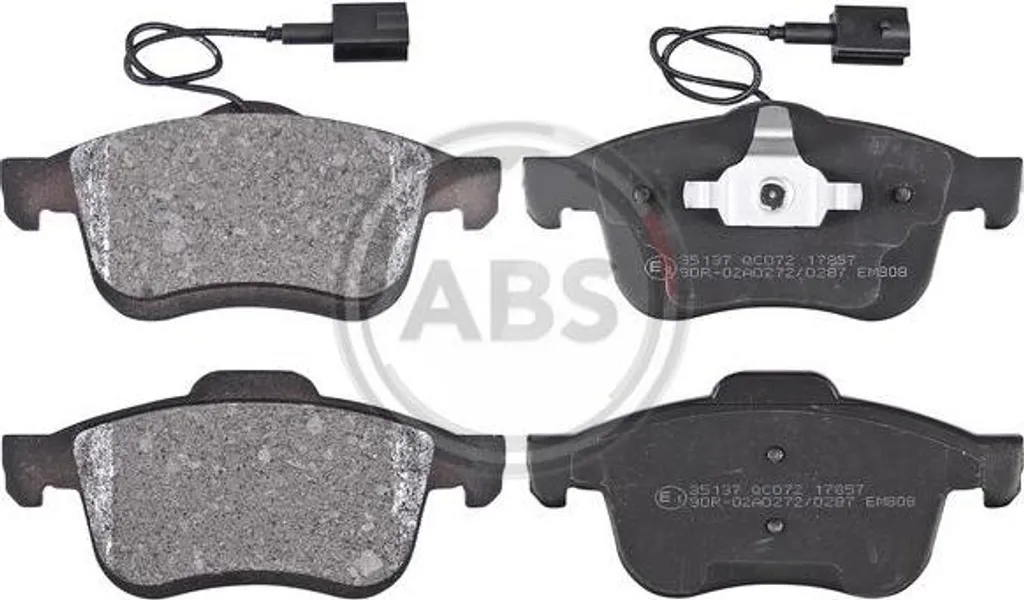 Plaquettes de frein A.B.S. 35137 pour Fiat Doblo et Opel Combo X12