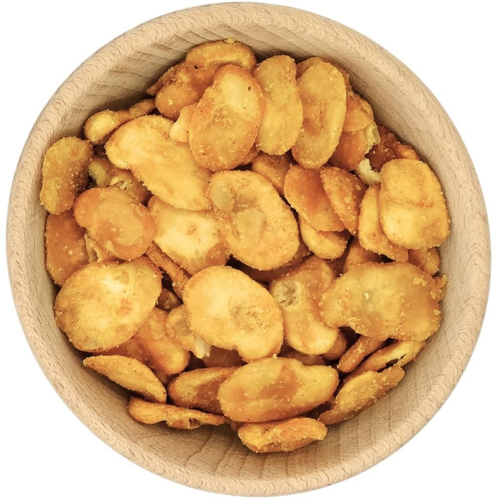 Geröstete Ackerbohnen Honig Senf 250g | Knuspriger Snack