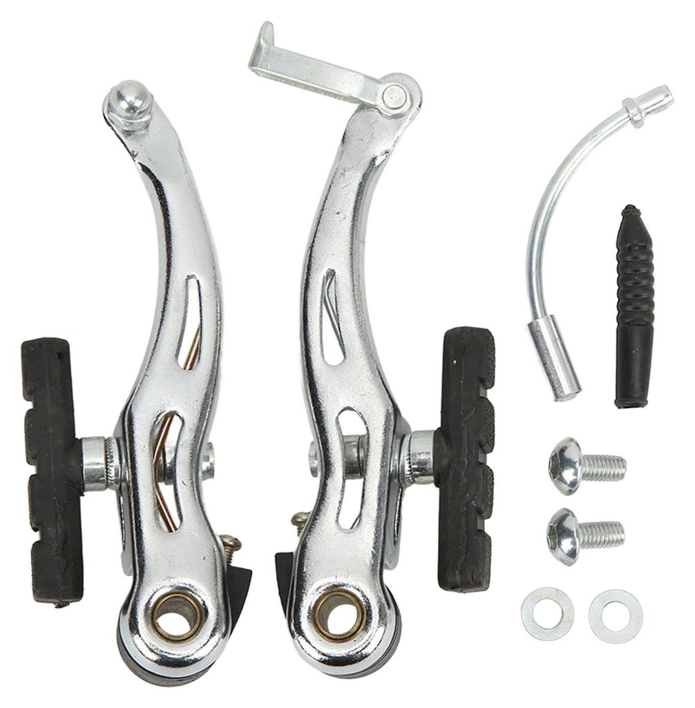 1 Paar Fahrradbremsen-Set, Universal-Handbremse aus legiertem Stahl für Mountainbikes und Klappräder