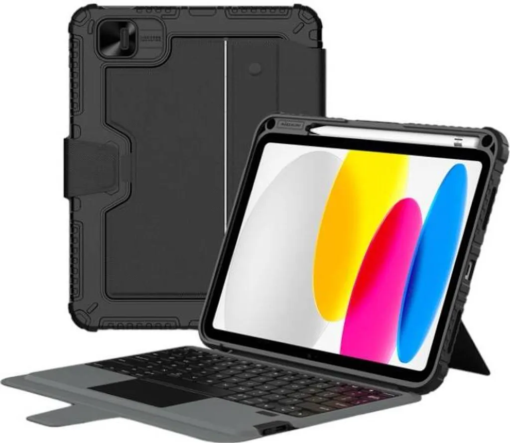 Nillkin Bumper Combo Keyboard Case pour iPad 10 - Étui Clavier Azerty - 2