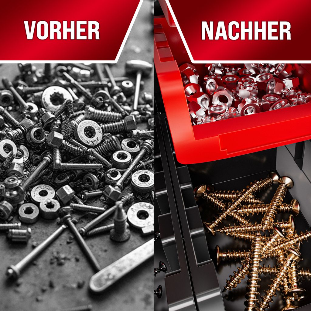 Organizér do dílny ORDERLINE s 30 boxy JR06 Obrázek produktu 9