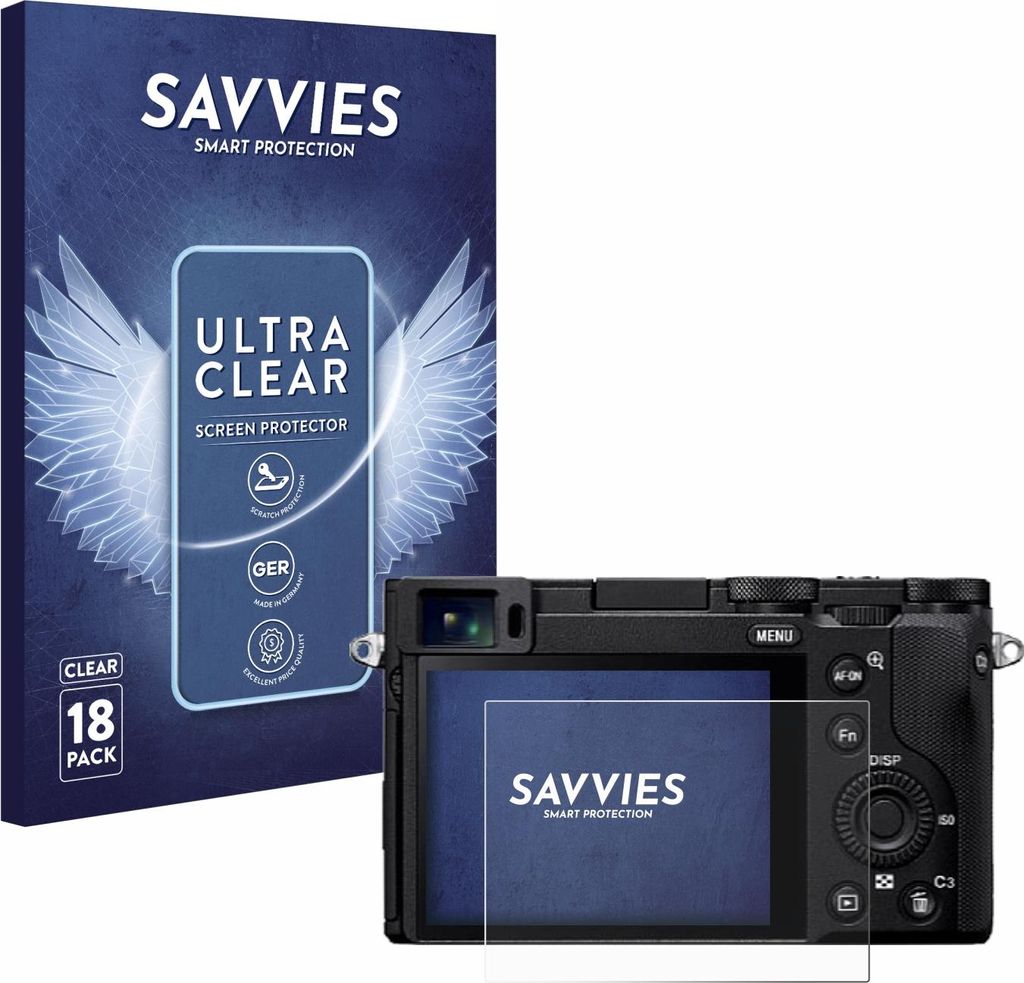 18x Für Sony RX1R III Schutzfolie Savvies Displayschutz Display Schutz Folie Klar Transparent