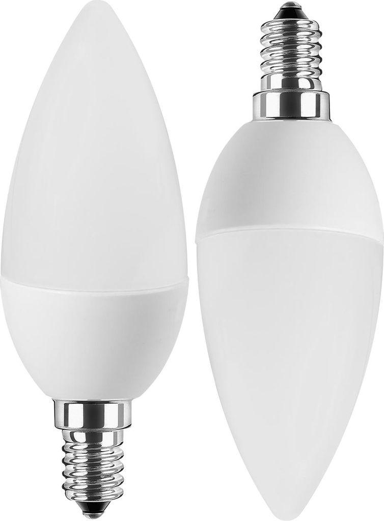 BLULAXA LED-SMD-Lampe, C35, EEK: F, E14, 5 W, 470 lm, 4000 Produktbild 