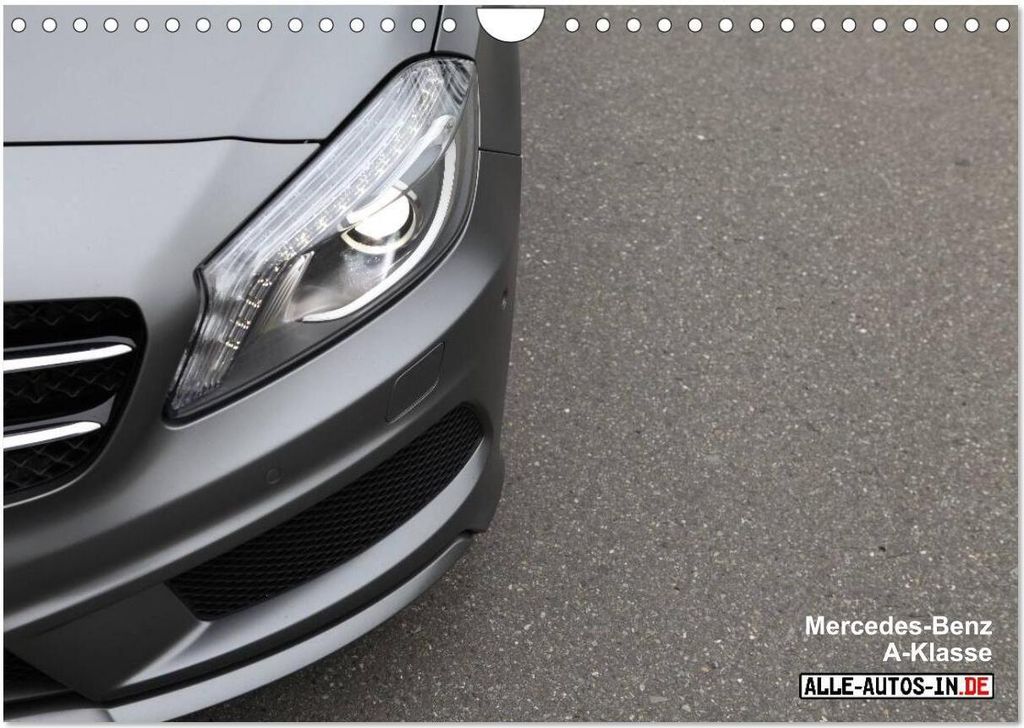 Mercedes-Benz A-Klasse (Wandkalender 2026 DIN A4 quer), CALVENDO Monatskalender
