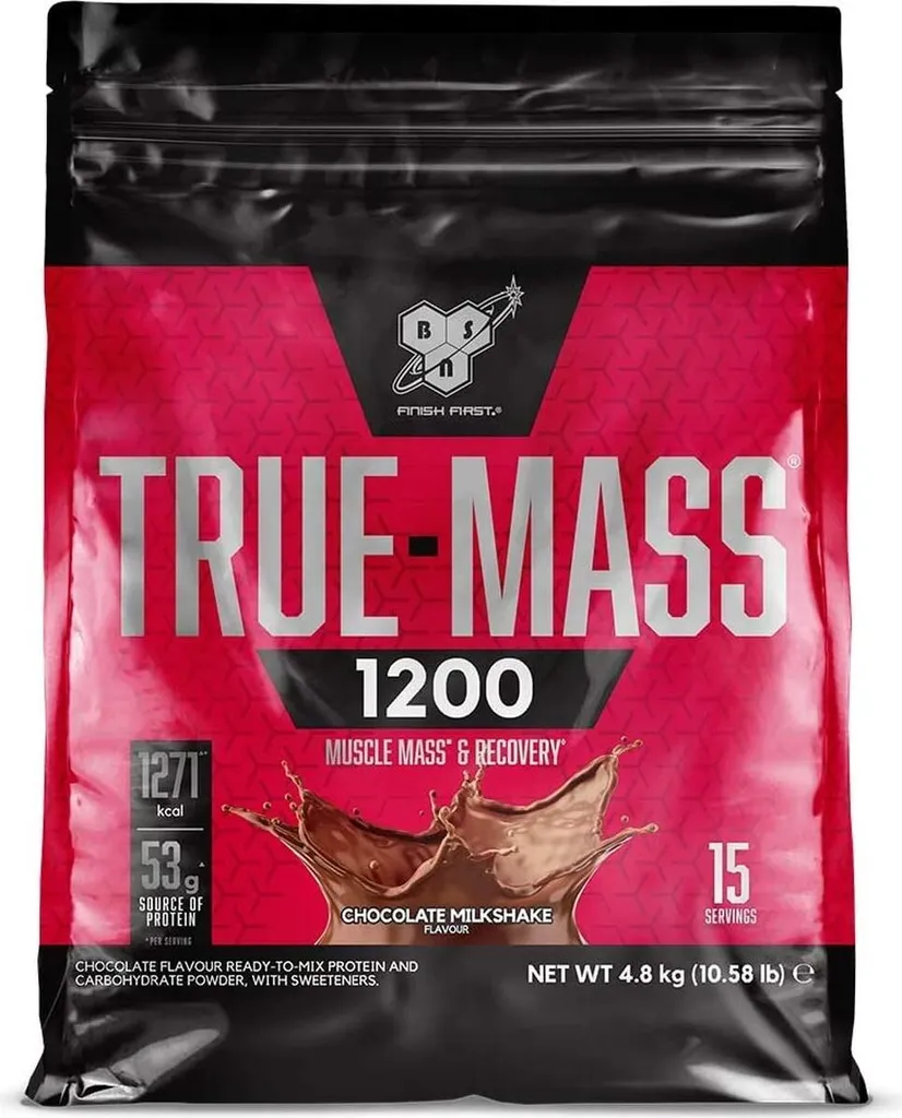 BSN True Mass 1200 Chocolat 4,8kg - Pour Prendre du Poids Rapidement