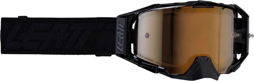 LEATT Velocity 6.5 Iriz Motocross Brille Stealth Schwarz Bronze Linse 68%