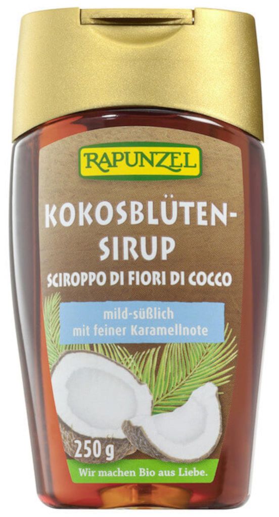 Rapunzel Kokosblütensirup 250 g, Kokoszucker, Flüssigkeit, Produktbild 