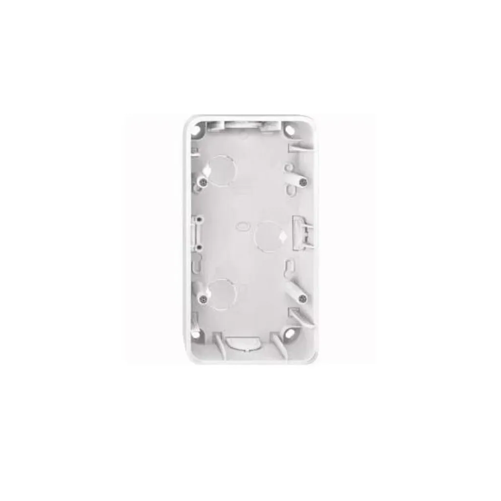 Boîtier apparent 2 postes 519219 Merten pour installation électrique saillie