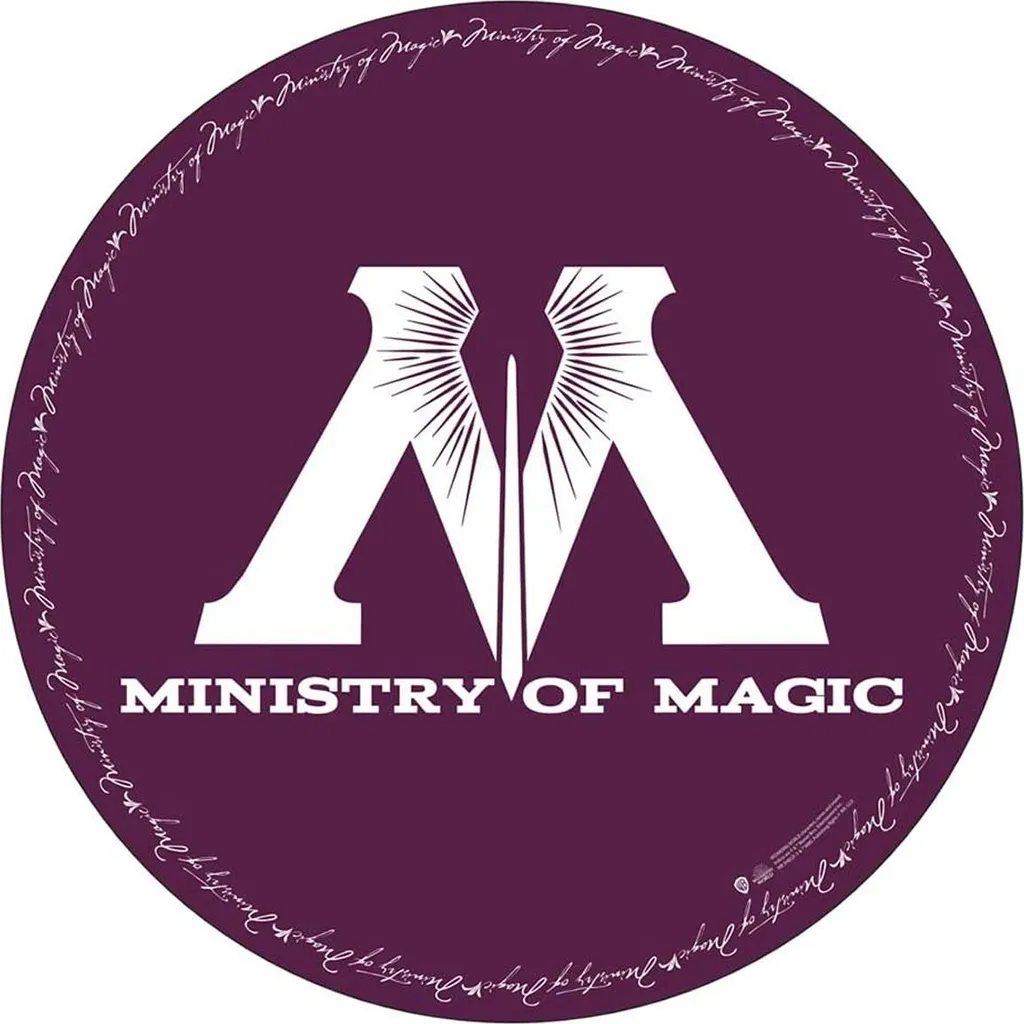 Paillasson Harry Potter Ministry Of Magic CD1095 - Tapis Violet Unique