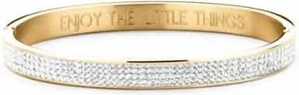 CO88 Collection 8CB-90310: Bracciale Rigido Oro con Punti Luce