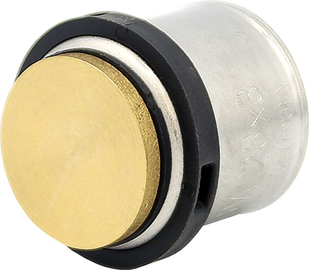Pressfitting Stopfen 26x3 mm TH Kontur Alu-Verbundrohr DVGW