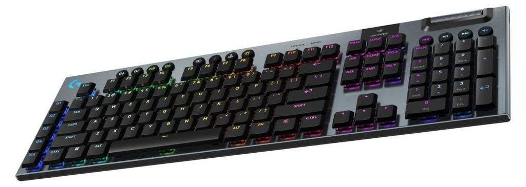 Logitech G915 X LIGHTSPEED Wireless Gaming Keyboard Black (CH)
