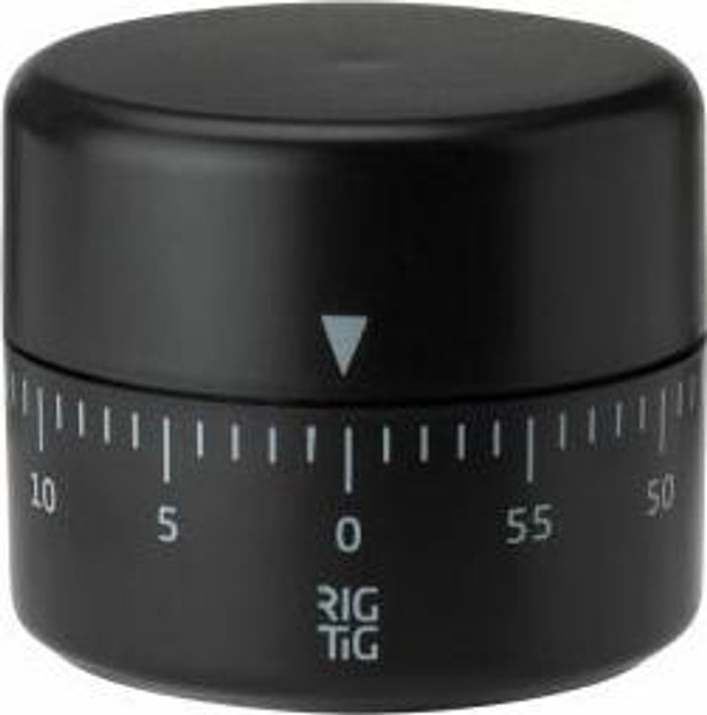 Rig-Tig Küchenwecker Time-It, Kurzzeitmesser, ABS-Kunststoff, Black, Z00287
