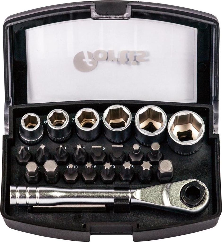 Fortis 4317784729161, 24 Kopf/Köpfe, Chrom-Vanadium-Stahl