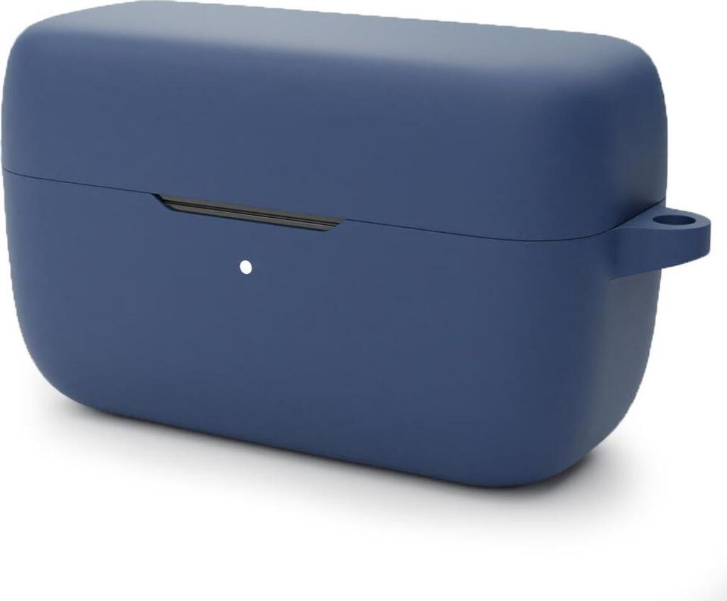 Silikonhülle Schutzhülle Kompatibel mit Jabra Elite 3 Kopfhörer Ohrhörer in Blau